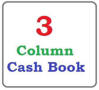 3 column Cashbook