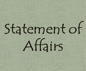 Statement of Affairs